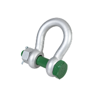 G-4163BG Green Pin Bow Shackles Product Render